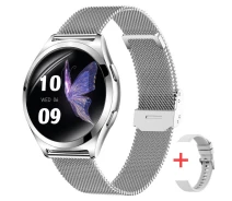 Придбати - смарт-годинник  Смарт-годинник Smart Love Pro Silver Steel, 2 ремінці