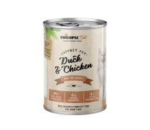 Придбати - корм для кота  Консерви для котів Chicopee Cat Adult Gourmet pot Duck Chicken, 0.4 кг (47472)