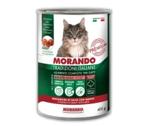 Придбати - корм для кота  Вологий корм для котів з яловичиною Morando Tradizioni, 405 гр