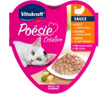 Придбати - корм для кота  Вологий корм з індичкою для котів Vitakraft Poesie Creation Turkey, 85 гр
