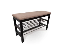 Придбати - пуф і банкетку  Банкетка з двома поличками Fusion furniture Глорія Венге