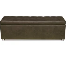 Придбати - пуф і банкетку  Банкетка Сільвія 1510x480x410 мм Chocolate