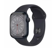 Придбати - смарт-годинник  Смарт-часи Apple Watch Series 8 GPS 41mm Midnight Aluminum Case with Midnight Sport Band - Size S/M (MNU73/MNPC3) "Seller Refurbished"