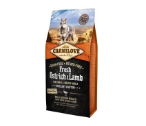 Придбати - корм для собаки  Сухий корм Carnilove Fresh Ospich & Lamb 6 kg (для дорослих собак дрібних порід) (170870/7496)