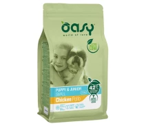 Придбати - корм для собаки  Корм OASY LIFESTAGE Puppy & Junior Small 1 кг