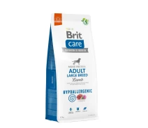 Придбати - корм для собаки  Корм для собак великих порід Brit Care Dog Hypoallergenic Adult Large Breed 12 кг гіпоалергенний з ягнятком (172222)