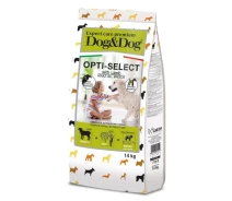 Придбати - корм для собаки  Сухий корм з ягнятиною для собак Gheda D&Dog Expert Care Premium Opti-Select, 14 кг