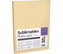 Придбати - фотопапір  Фотопапір CW сублімаційний 100г/м2 А4 50л (PSM100050A4)