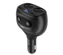 Придбати - розгалужувач і прикурювач  Авторозгалужувач 2 гнізда 2 Usb XO CC41