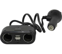 Придбати - розгалужувач і прикурювач  Розгалужувач прикурювача 2в1+2USB+подовж. (Olesson) (13.6V, 1A),1675, (0303827)