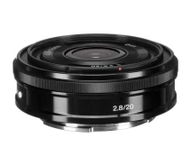 Придбати - об'єктив  Об'єктив Sony E 20mm f/2.8 Black (SEL20F28) [136771]