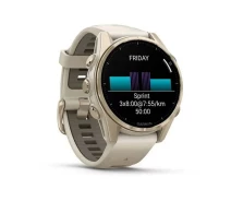 Придбати - смарт-годинник  Смарт-годинник Garmin Fenix 8 43mm AMOLED Sapphire Soft Gold w. Fog Gray/Dark Sandstone S. Band (010-02903-10/11/18)