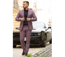 Придбати - чоловічий костюм  Костюм Trend Collection 3021 Бордо (Bordeaux) 50