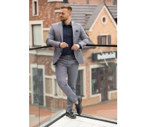 Придбати - чоловічий костюм  Костюм Trend Collection 3020 Небесний (Blue) 56