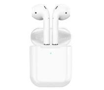 Придбати - навушники  Bluetooth стерео гарнітура Hoco EW25 з мікрофоном та кейсом біла (BOS_V10945)