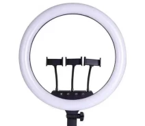 Придбати - кільцеве світло  Кільцева світлодіодна лампа LS 360 діаметр 36 см з трьома тримачами світлове кільце для селфі (MLD_V1017)