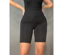 Придбати - велоодяг  Шорти жіночі Oysho 114 велосипедки з логотипом чорні, чорний, L