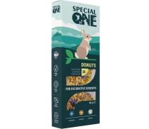 Придбати - ласощі для гризуна  Пончики Special One "Волошка календула ромашка" для декоративних гризунів 50 г (3 шт.) (PR242519) (62d122dfa46f055cb4778cb1)