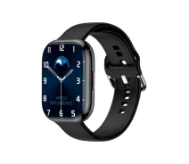 Придбати - смарт-годинник  Смарт-годинник Bakeey AK9 Max Black (тонометр, пульсоксиметр, дзвінки)