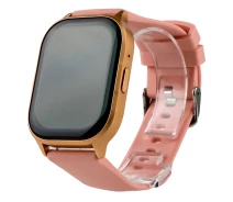 Придбати - смарт-годинник  Розумний годинник xo з amoled дисплеєм з bluetooth і функцією дзвінків колір рожеве золото (BOS_V9902)