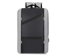 Придбати - рюкзак  Рюкзак універсальний міський із USB виходом S&T чорний/сірий