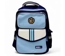 Придбати - рюкзак  Рюкзак, розмір: 31х16х40 см (1 відділення, 4 кишені, на блискавці) БЛАКИТНИЙ (274554)