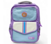 Придбати - рюкзак  Рюкзак, розмір: 31х16х40 см (1 відділення, розділювач, 2 передні кишені, 2 бічні кишені, нагрудний ремінь, світловідбивні елемент) БЛАКИТНИЙ (274557)