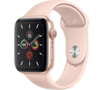 Придбати - смарт-годинник  Смарт-часи Apple Watch Series 5 LTE 44mm Gold Aluminum w. Pink Sand b.- Gold Aluminum (MWW02) "Seller Refurbished"
