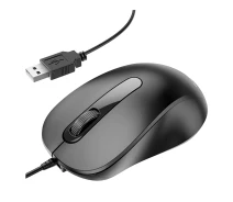 Придбати - мишку для ноутбука  Комп'ютерна миша borofone bg4 провідна чорний колір (BOS_V9442)