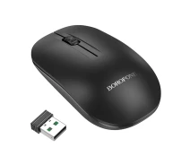 Придбати - мишку для ноутбука  Комп'ютерна миша borofone bg14 бездротова чорний колір (BOS_V9448)