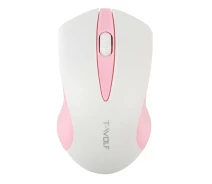 Придбати - мишку для ноутбука  Комп'ютерна миша twolf q2 2.4g бездротова білий колір (BOS_V9552)