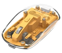 Придбати - мишку для ноутбука  Миша XO M12 Bluetooth wireless transparent Yellow