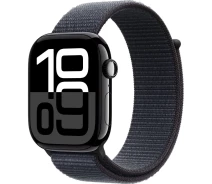Придбати - смарт-годинник  Смарт-часи Apple Watch Series 10 GPS 46mm Jet Black Aluminum Case with Ink Sport Loop (MWWR3) [114980] "Seller Refurbished"