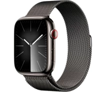 Придбати - смарт-годинник  Смарт-часи Apple Watch Series 9 GPS + Cellular 45mm Graphite Stainless Steel with Graphite Milanese Loop (MRMX3) [92677] "Seller Refurbished"