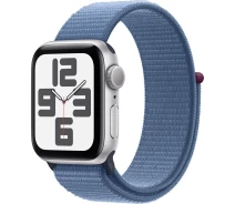 Придбати - смарт-годинник  Смарт-часи Apple Watch SE 2 GPS 40mm Silver Aluminium Case with Winter Blue Sport Loop (MRE33) [95080] "Seller Refurbished"