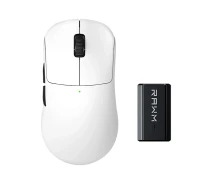 Придбати - мишку для ноутбука  Миша комп'ютерна ігрова RAWM ES21PRO White ()