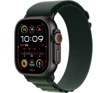 Придбати - смарт-годинник  Смарт-часи Apple Watch Ultra 2 49mm Black Titanium Case with Dark Green Alpine Loop Large (MX4T3) [114892] "Seller Refurbished"