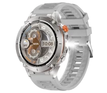 Придбати - смарт-годинник  Тактичний розумний смарт годинник для військових Y101 з ліхтариком, компасом, GPS трекером та спортивними режимами Спортивний наручний годинник Сірий