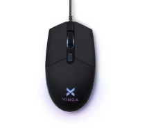 Придбати - мишку для ноутбука  Мишка Vinga MSG-100 Black (22470)