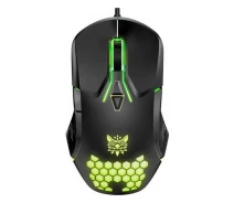 Придбати - мишку для ноутбука  Дротова ігрова комп'ютерна миша Onikuma CW902 з RGB підсвічуванням Black
