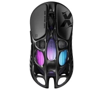 Придбати - мишку для ноутбука  Миша GravaStar Mercury X, BT/WL/USB-A, RGB, чорний