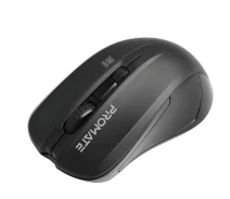 Придбати - мишку для ноутбука  Миша Wireless Promate Contour Black