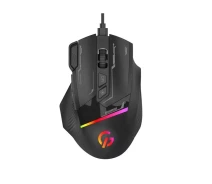 Придбати - мишку для ноутбука  Миша GamePro GM300B провідна 800–7200dpi RGB підсвічування чорне