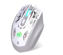 Придбати - мишку для ноутбука  Миша бездротова HYSJ Т38 з акумулятором та підсвічуванням 2,4G Bluetooth White (67e71dcda99d0f1801556c92)