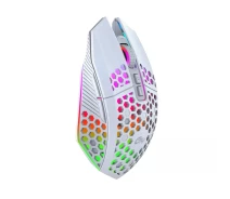 Придбати - мишку для ноутбука  Миша бездротова ігрова безшумна з підсвічуванням Sundy X801 White (634b1499fabbe906022fc510)