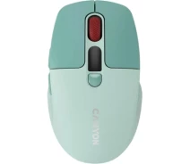 Придбати - мишку для ноутбука  Мишка Canyon MW-26 LCD Silent Wireless/Bluetooth Green (CNS-CMSW26GR) - Оригінал! (901991-01-5731)