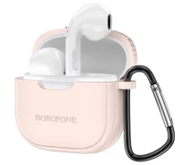 Придбати - навушники  Навушники бездротові BOROFONE BW29 Charm true wireless BT headset 200 mAh Pink Sugar