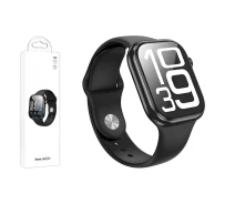 Придбати - смарт-годинник  Смарт-годинник Hoco Y30, Bluetooth 4.0, захист IP67, крокомір, вимірювання пульсу й калорій, чорного кольору