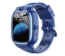 Придбати - смарт-годинник  Дитячий смарт годинник Y88 з SIM-картою, прослуховуванням, GPS трекером, камерою та відеодзвінком Дитячий розумний годинник-телефон Синій