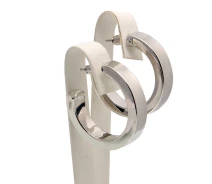 Придбати - сережку біжутерію  Сережки Xuping Jewelry "Middle rings" (075051)